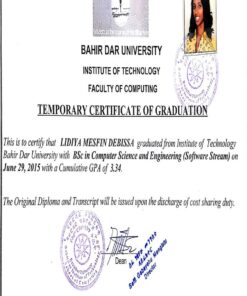 Buy Degree From the Bahir Dar University