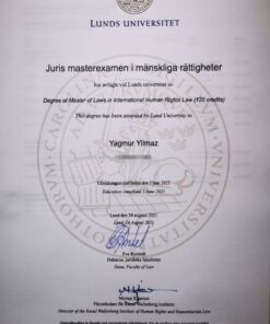 Buy college degree from the Lunds Universitet
