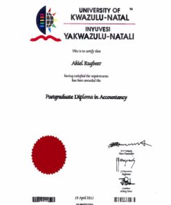 Buy college degree from The University of KwaZulu-Natal