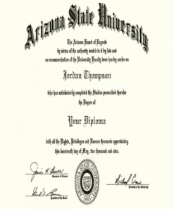 Buy college degree from The Arizona State University
