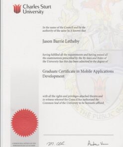 Buy college degree from the Charles Sturt University