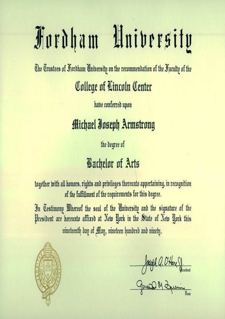 Buy Diploma Online - buy phd honorary doctorate degree from the fordham university buy college degree from the fordham university