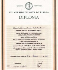 Buy Diploma Online - buy college degree from the universidade nova de lisboa