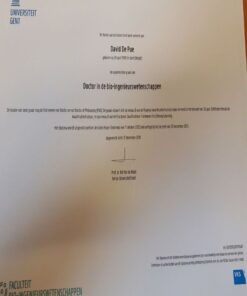 Buy Diploma Online - buy college degree from the universiteit gent