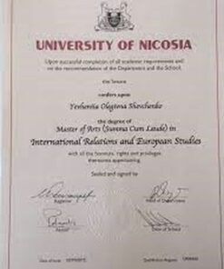 Buy college degree from The University of Cyprus