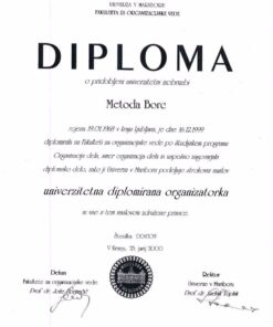 Buy college degree from the Univerza v Mariboru