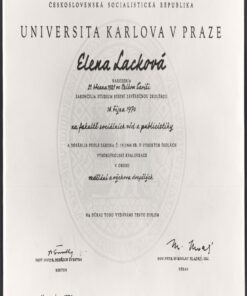Buy college degree from The Univerzita Karlova