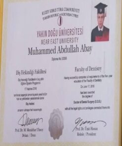 Buy Diploma Online - buy college degree from the yakin dogu üniversitesi